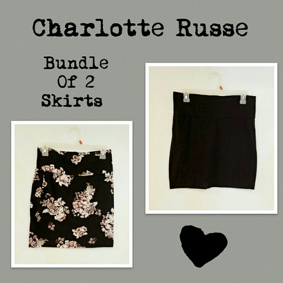 Charlotte Russe Dresses & Skirts - Bundle of 2 mini skirts